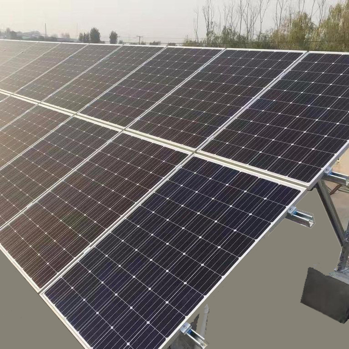 Fábrica de liga de alumínio plana/estanho/telha/telhado inclinado/terreno/terras agrícolas/telheiro/estufa/agricultura painel fotovoltaico suportes de rack de montagem solar