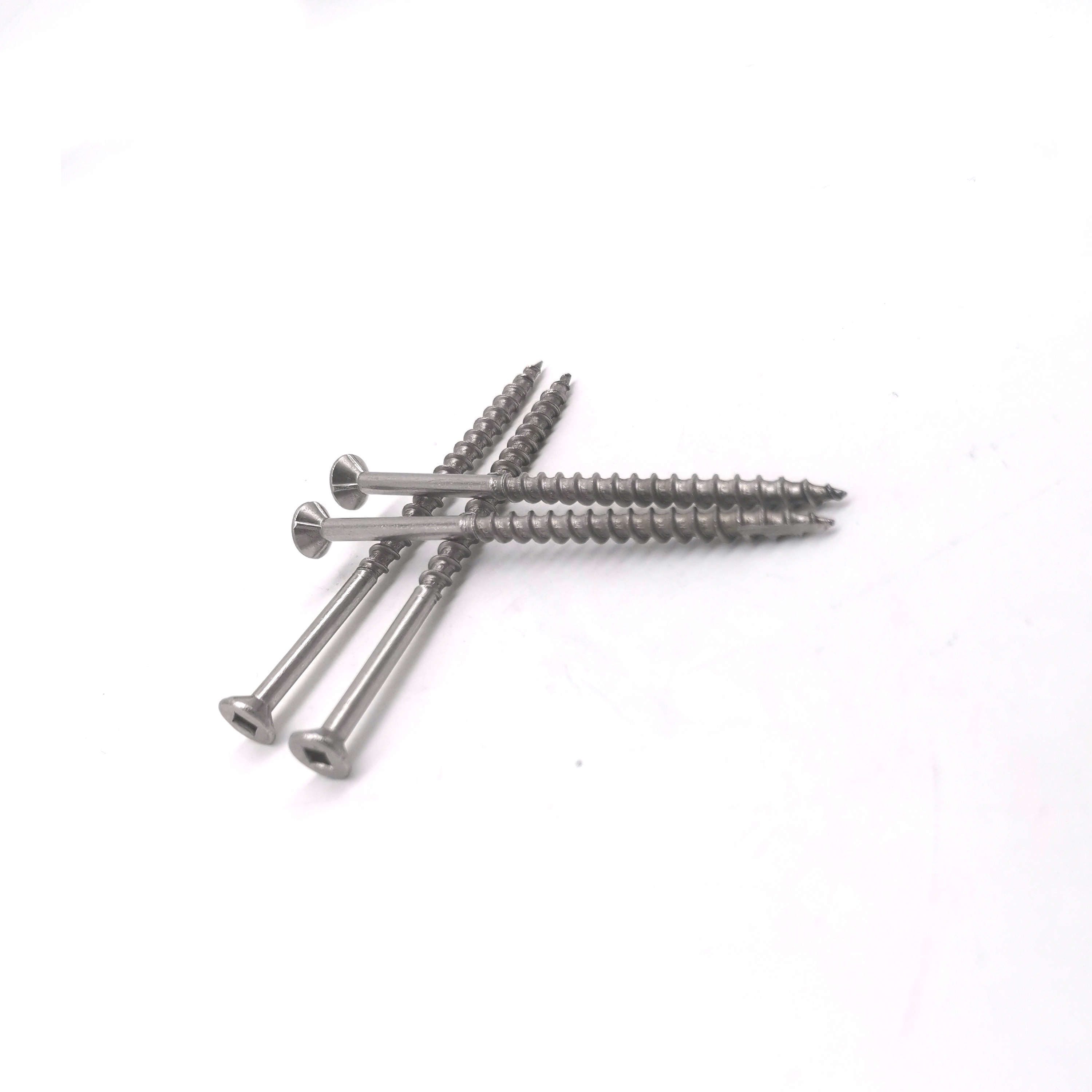 Parafusos de aço inoxidável SS Grub Set Industry 80mm Cross Cross Countersunk Head Self Tapping Screw