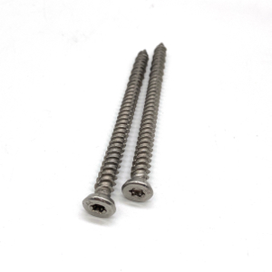 A cruz de aço inoxidável A2-70 A4-80 Recessed Pan Head Self Tapping Screws 