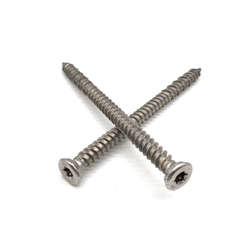 A cruz de aço inoxidável A2-70 A4-80 Recessed Pan Head Self Tapping Screws 