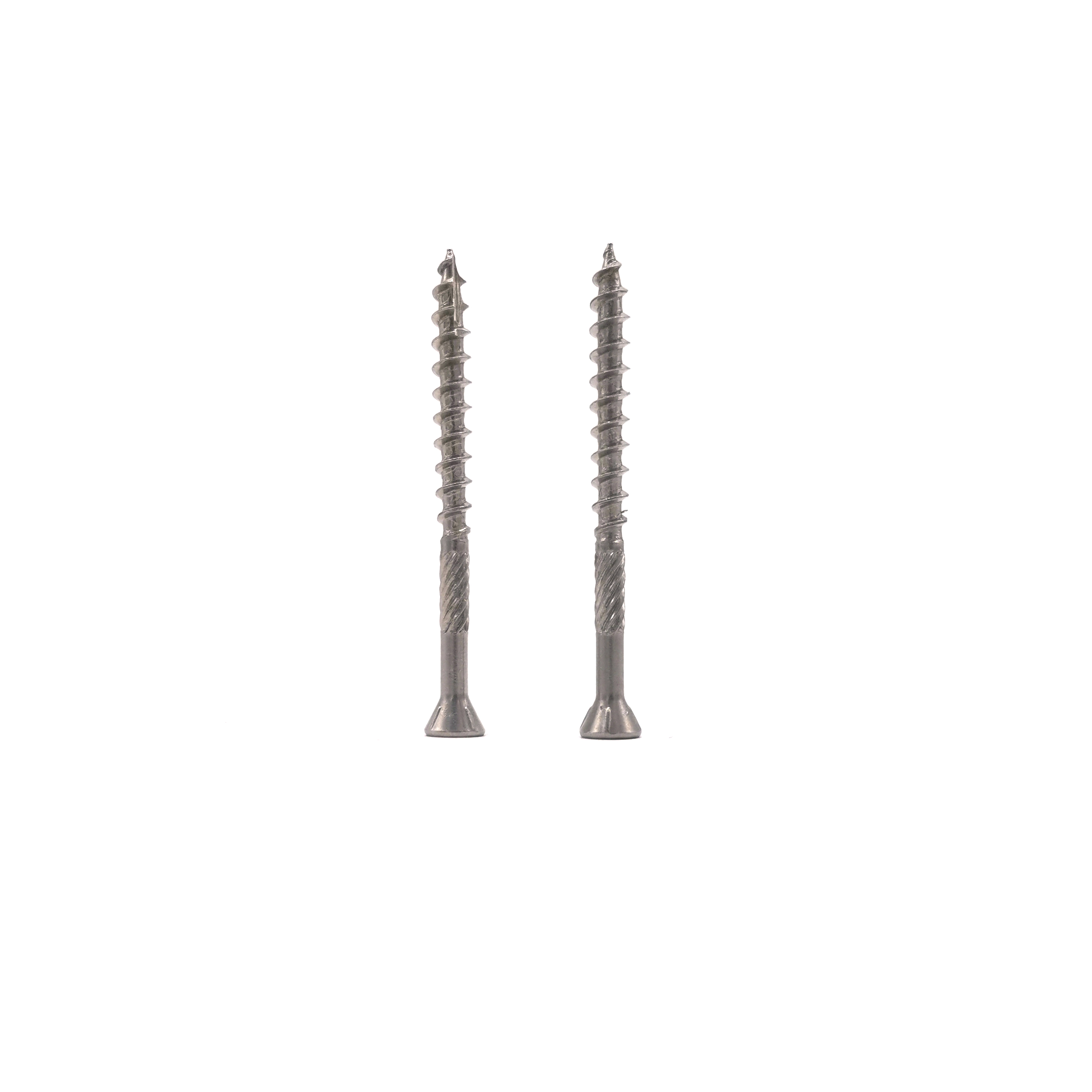 Parafusos de aço inoxidável SS Grub Set Industry 80mm Cross Cross Countersunk Head Self Tapping Screw