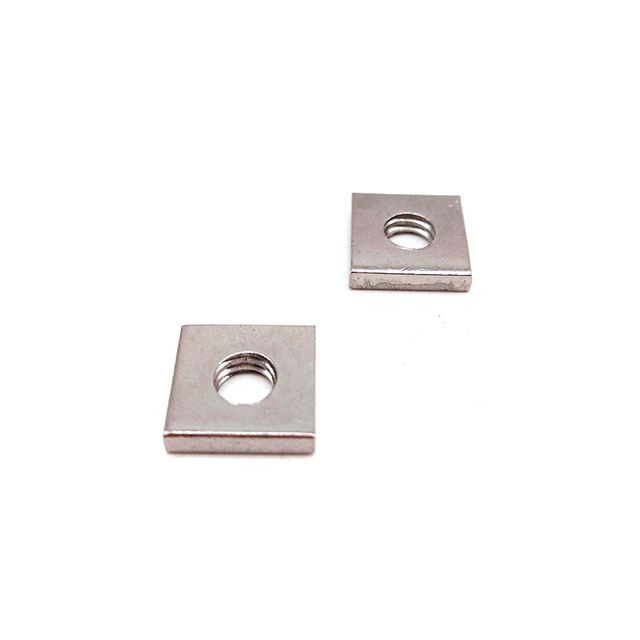 aço inoxidável DIN562 M1.6 M2 M2.5 M3 M3.5 porca quadrada fina