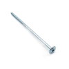 Parafuso autorroscante de cabeça Torx de aço carbono azul-branco zinco 200 mm