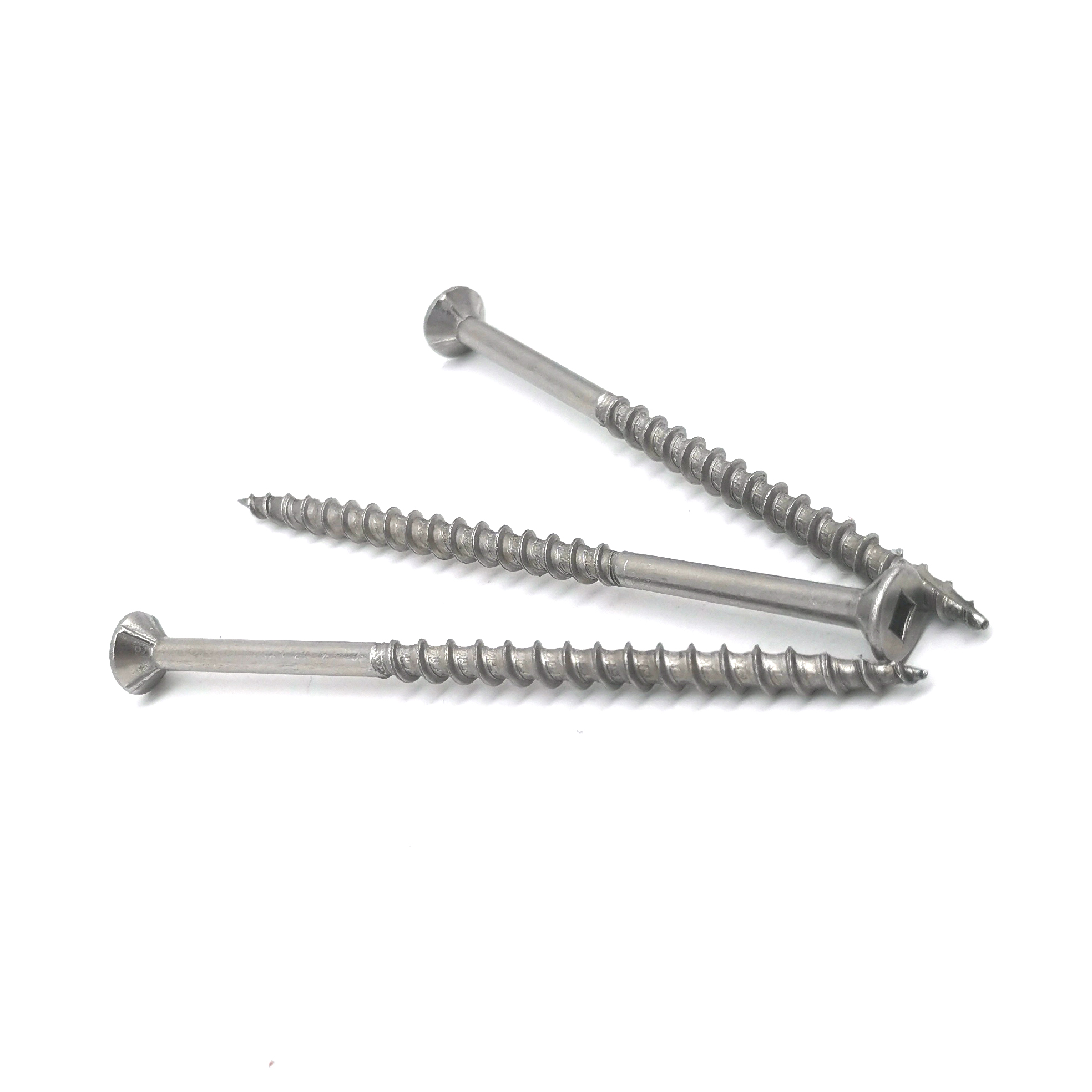 Parafusos de aço inoxidável SS Grub Set Industry 80mm Cross Cross Countersunk Head Self Tapping Screw