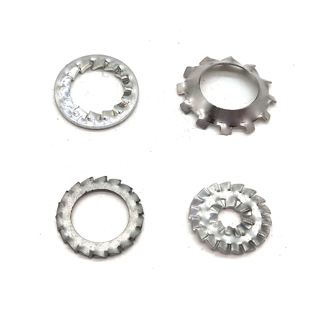 DIN6797A Aço Inoxidável304 316 Arruela de travamento de dente externo