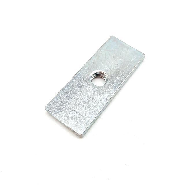 Aço carbono grau 8.8/10.9/12.9 azul branco com revestimento de zinco revestido de zinco longo porca fina