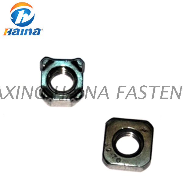 DIN928 A2-70 SS304 316 porcas de solda quadradas de aço inoxidável