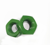 A2-70 A4-80 316 de aço inoxidável 304 Teflon verde encanta a porca DIN934 