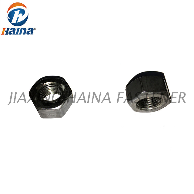 ASTM 1/2' 3/8' 9/16' Gr2 Porca de bloqueio simples porcas de torque predominantes hexagonais 